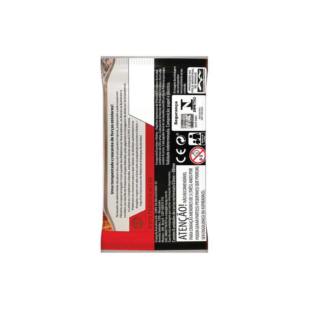 (PT-BR) Pokémon - Booster Avulso - Fagulhas Impetuosas - Imagem 2