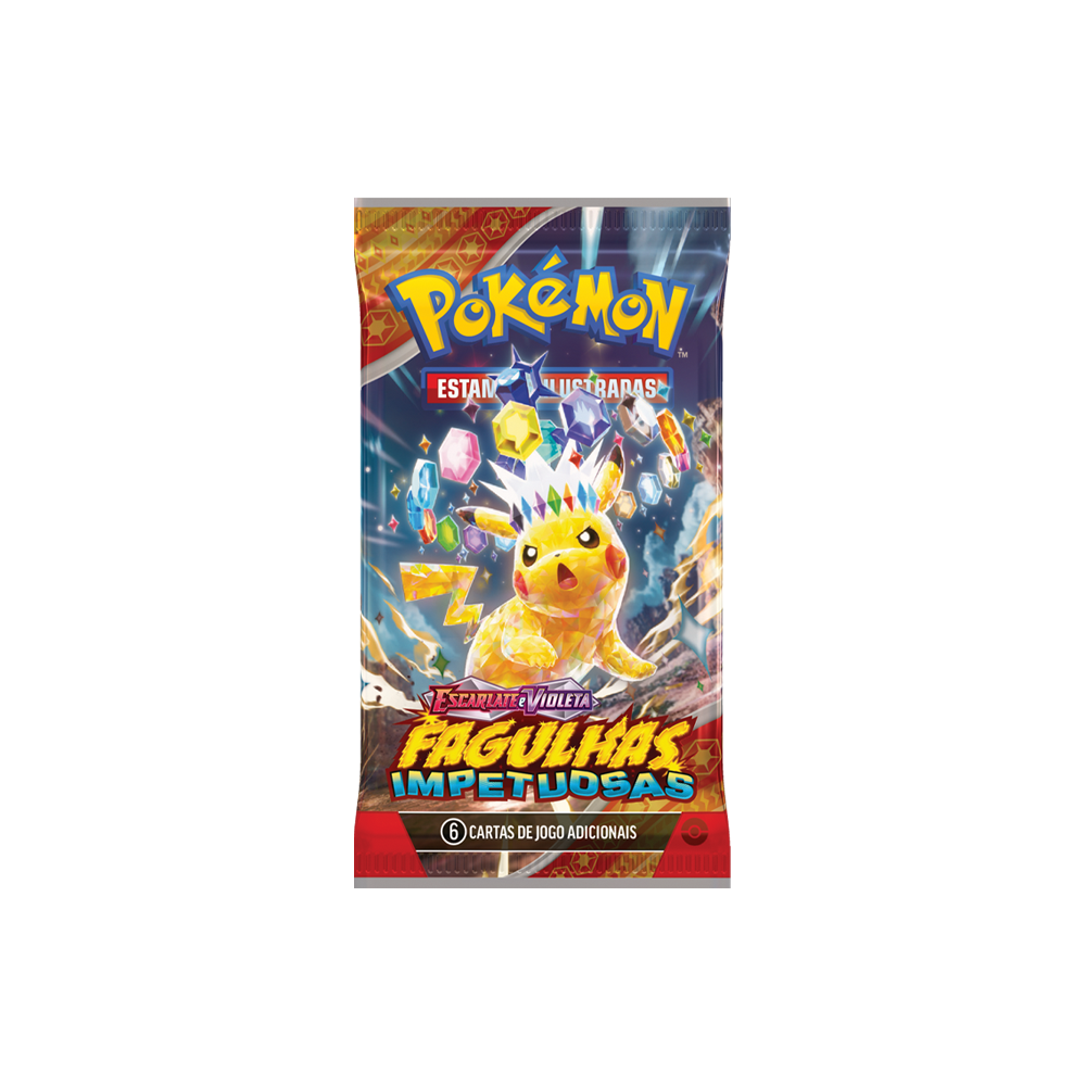 (PT-BR) Pokémon - Booster Avulso - Fagulhas Impetuosas
