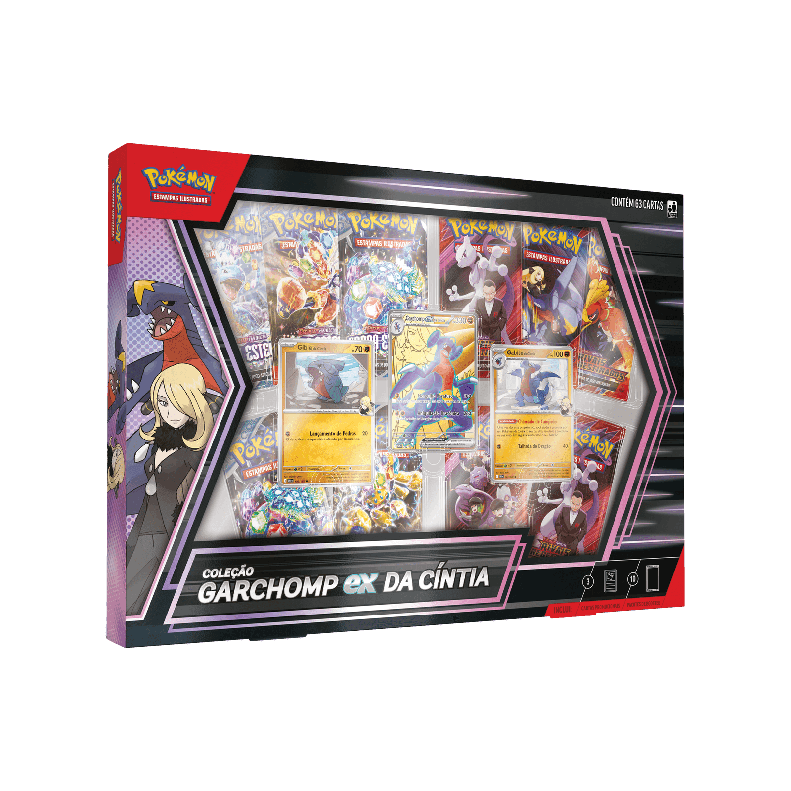 (PT-BR) Pokémon - Box Coleção - Garchomp ex da Cíntia