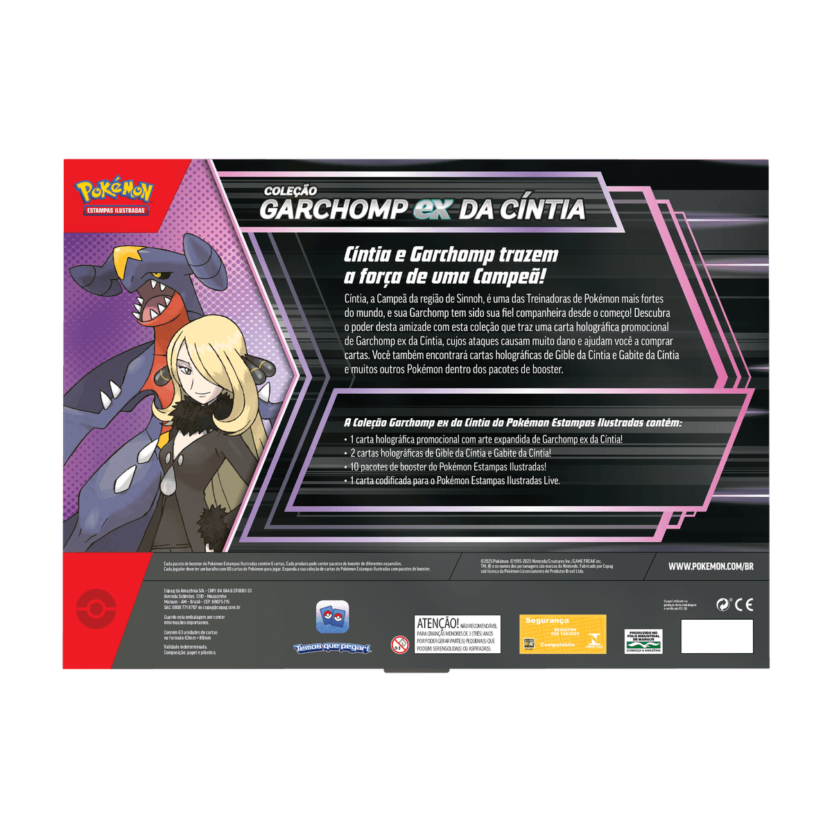 (PT-BR) Pokémon - Box Coleção - Garchomp ex da Cíntia - Imagem 2