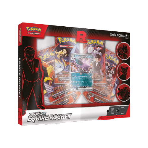 (PT-BR) Pokémon - Box Coleção Equipe Rocket - Nidoking Ex
