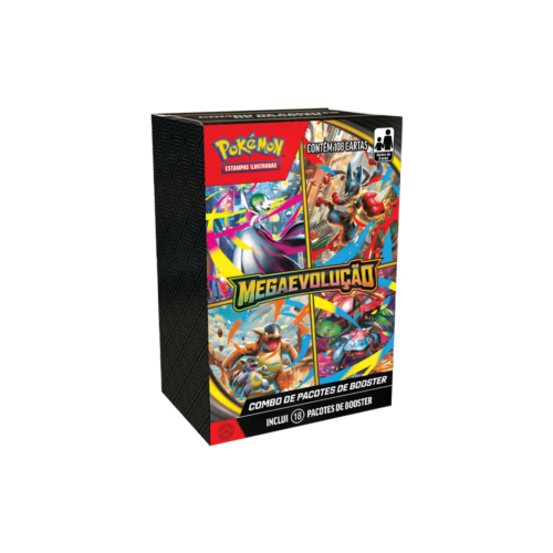 (PT-BR) Pokémon - Combo de Booster - Mega Evolução