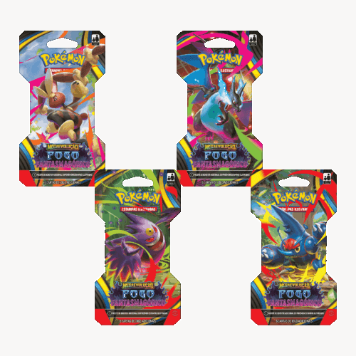 (PT-BR) Pokémon - Blister Unitário - Mega Evolução - Fogo Fantasmagórico