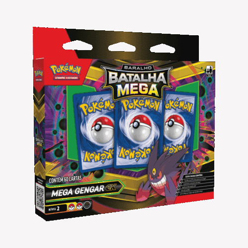 (PT-BR) Pokémon - Baralho Batalha Mega - Gengar Ex