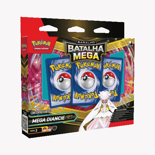 (PT-BR) Pokémon - Baralho Batalha Mega - Diancie Ex