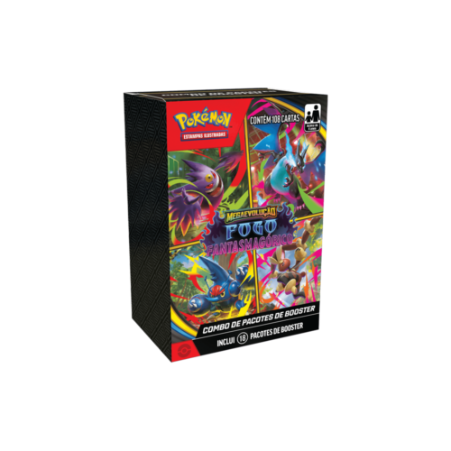 (PT-BR) Pokémon - Combo de Booster - Mega Evolução - Fogo Fantasmagórico