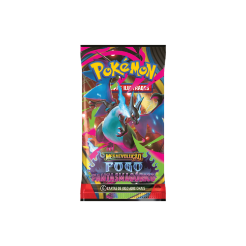 (PT-BR) Pokémon - Booster Avulso - Mega Evolução - Fogo Fantasmagórico