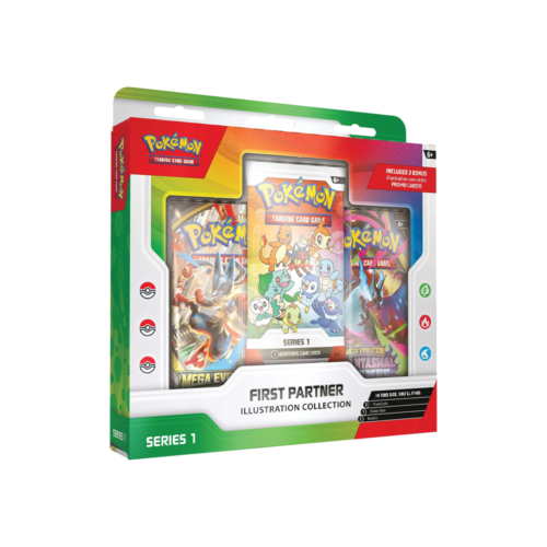 (ING) Pokémon - Box Coleção Ilustração - Parceiro Inicial - Série 1