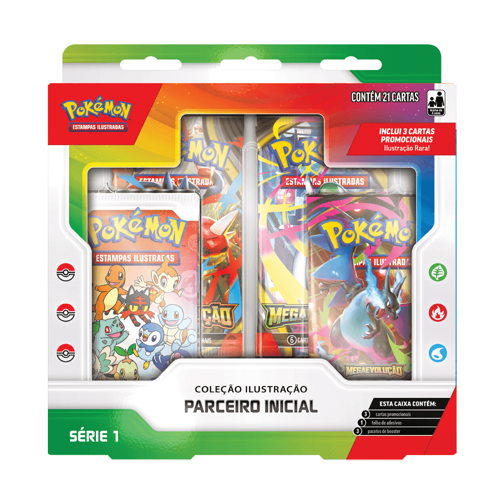(PT-BR) Pokémon - Box Coleção Ilustração - Parceiro Inicial - Série 1 - Imagem 2