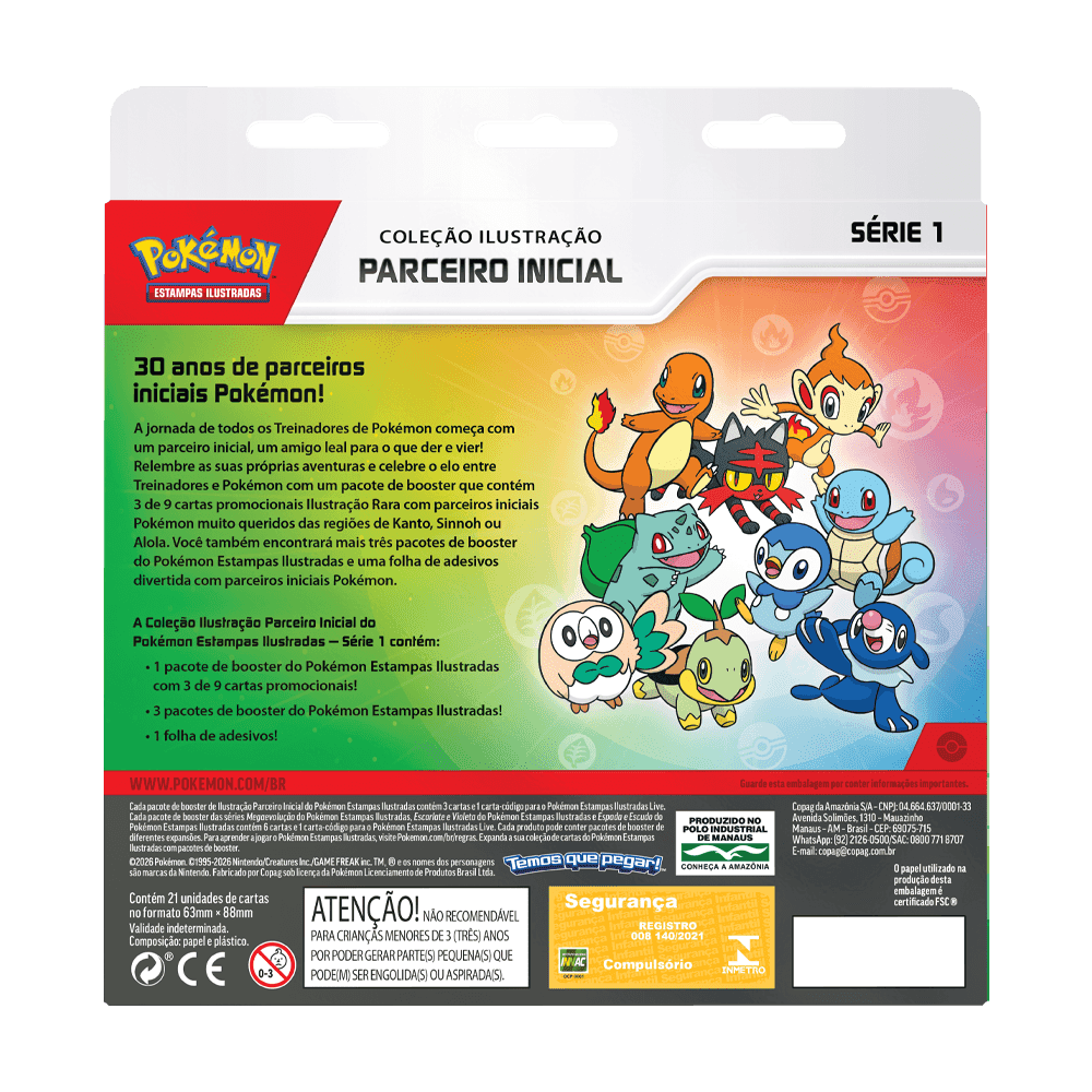 (PT-BR) Pokémon - Box Coleção Ilustração - Parceiro Inicial - Série 1 - Imagem 3