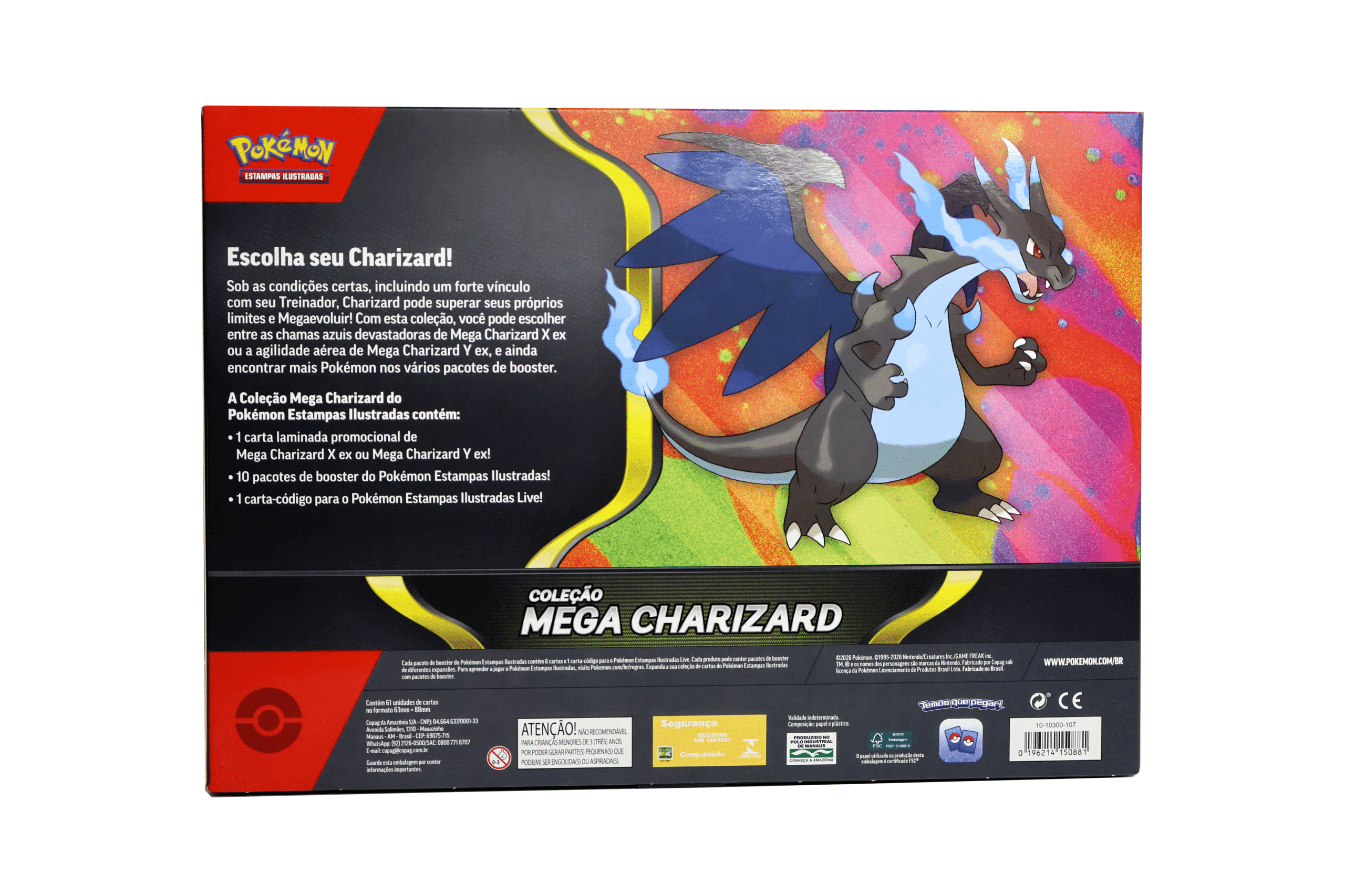 (PT-BR) Pokémon - Box Coleção - Mega Charizard X - Imagem 2