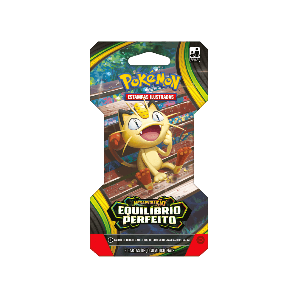 (PT-BR) Pokémon - Blister Unitário - Mega Evolução - Equilíbrio Perfeito