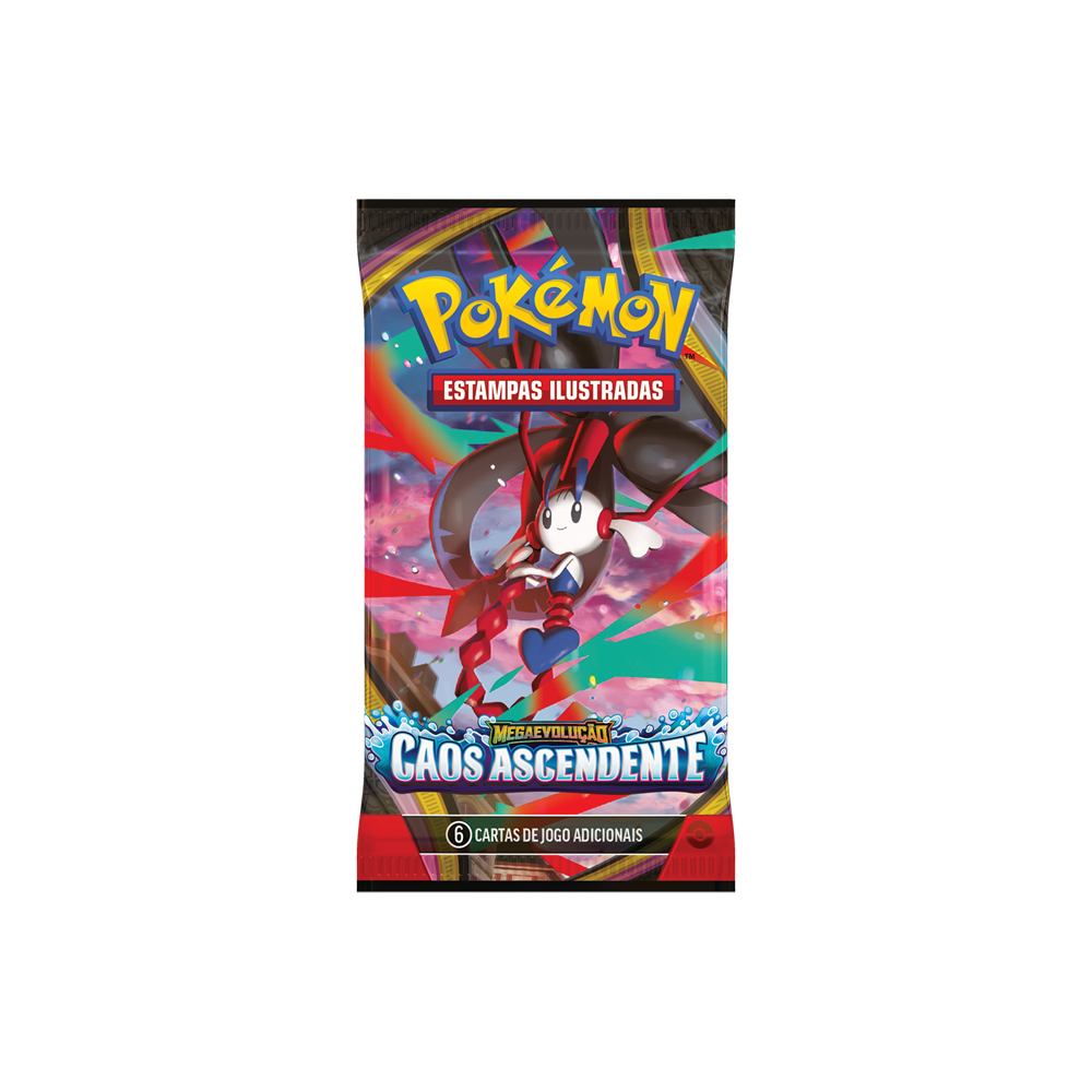 (PT-BR) Pokémon - Booster Avulso - Mega Evolução - Caos Ascendente