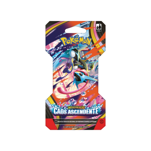 (PT-BR) Pokémon - Blister Unitário - Mega Evolução - Caos Ascendente