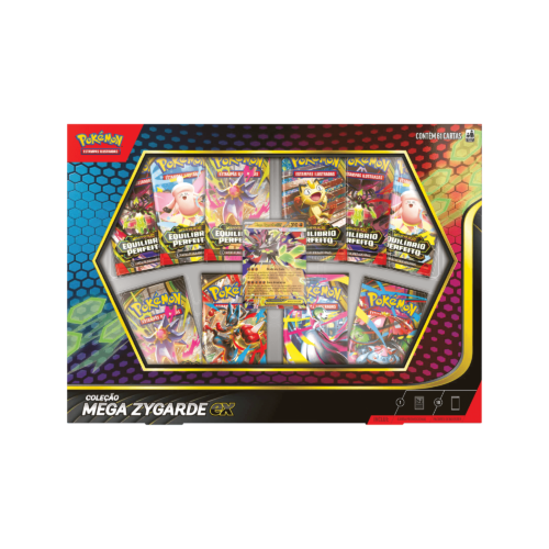 (PT-BR) Pokémon - Caixa Coleção - Mega Zygarde ex