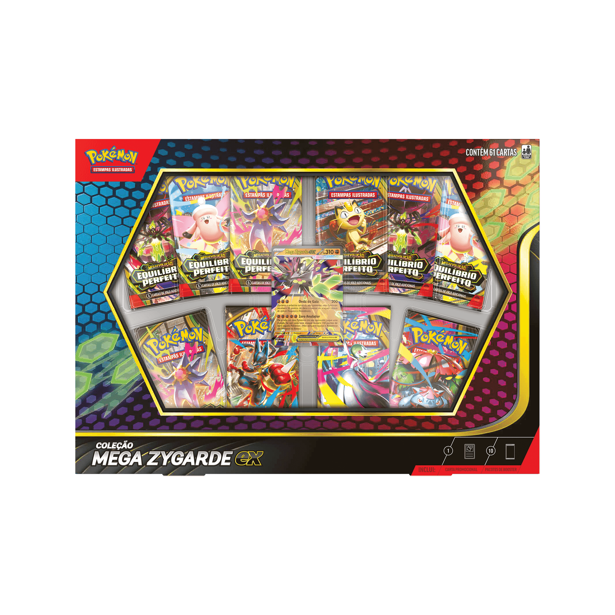 (PT-BR) Pokémon - Caixa Coleção - Mega Zygarde ex