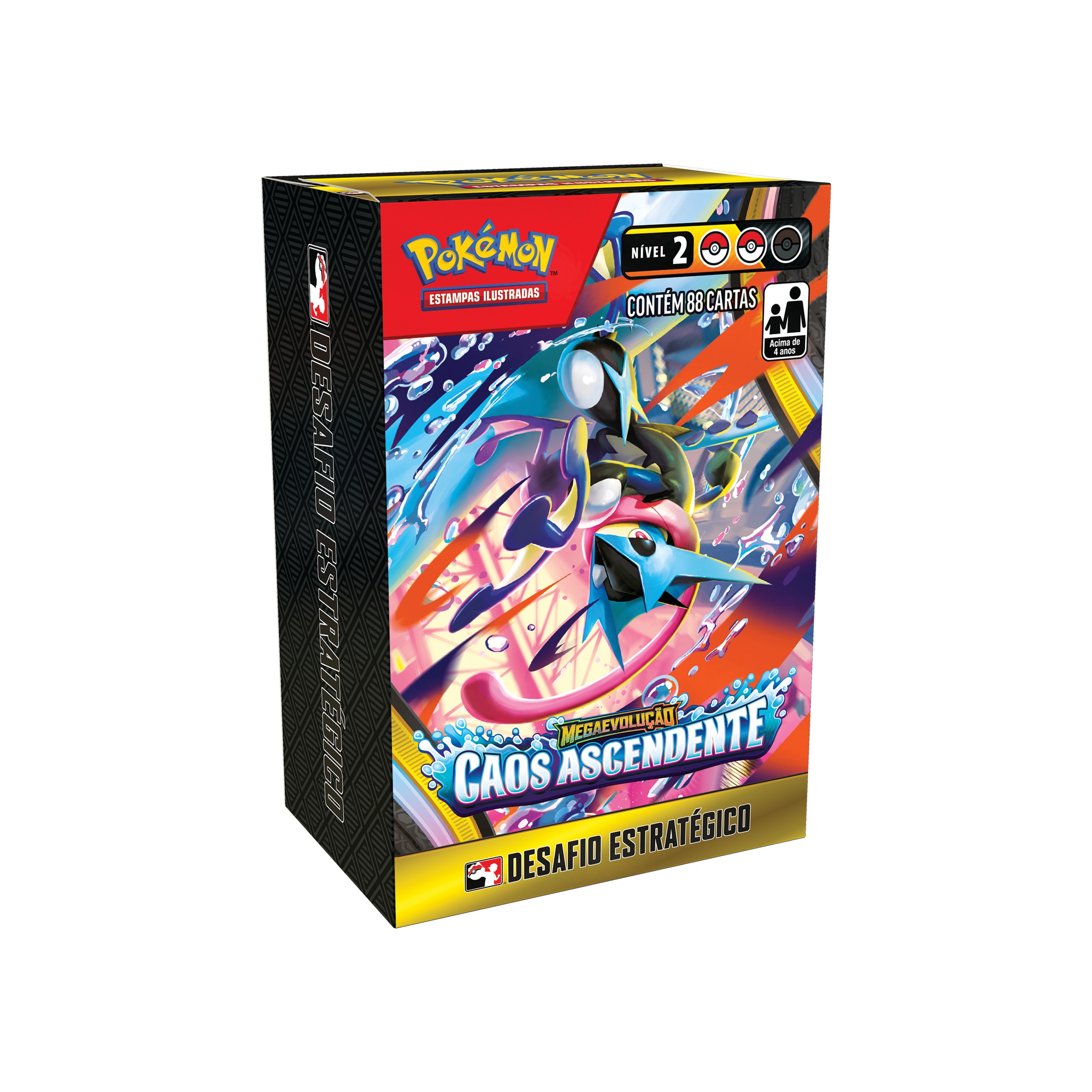 (PT-BR) Pokémon - Desafio Estratégico - Mega Evolução - Caos Ascendente