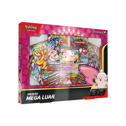(PT-BR) Pokémon - Caixa Coleção - Mega Luar - Clefable