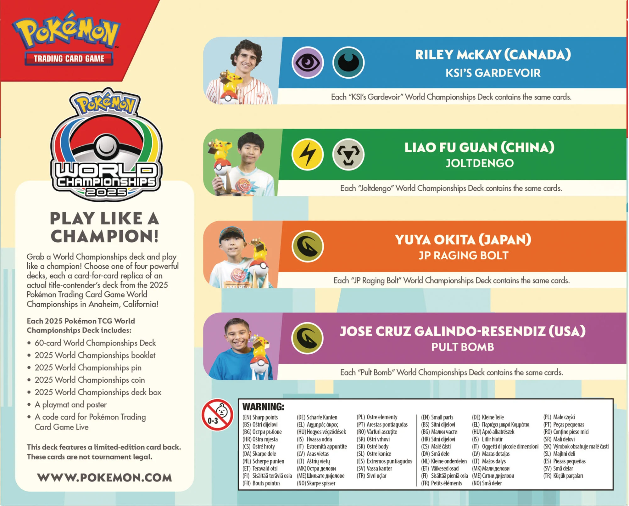(ING) Pokémon - Baralho - World Championship Decks 2025 - Imagem 10