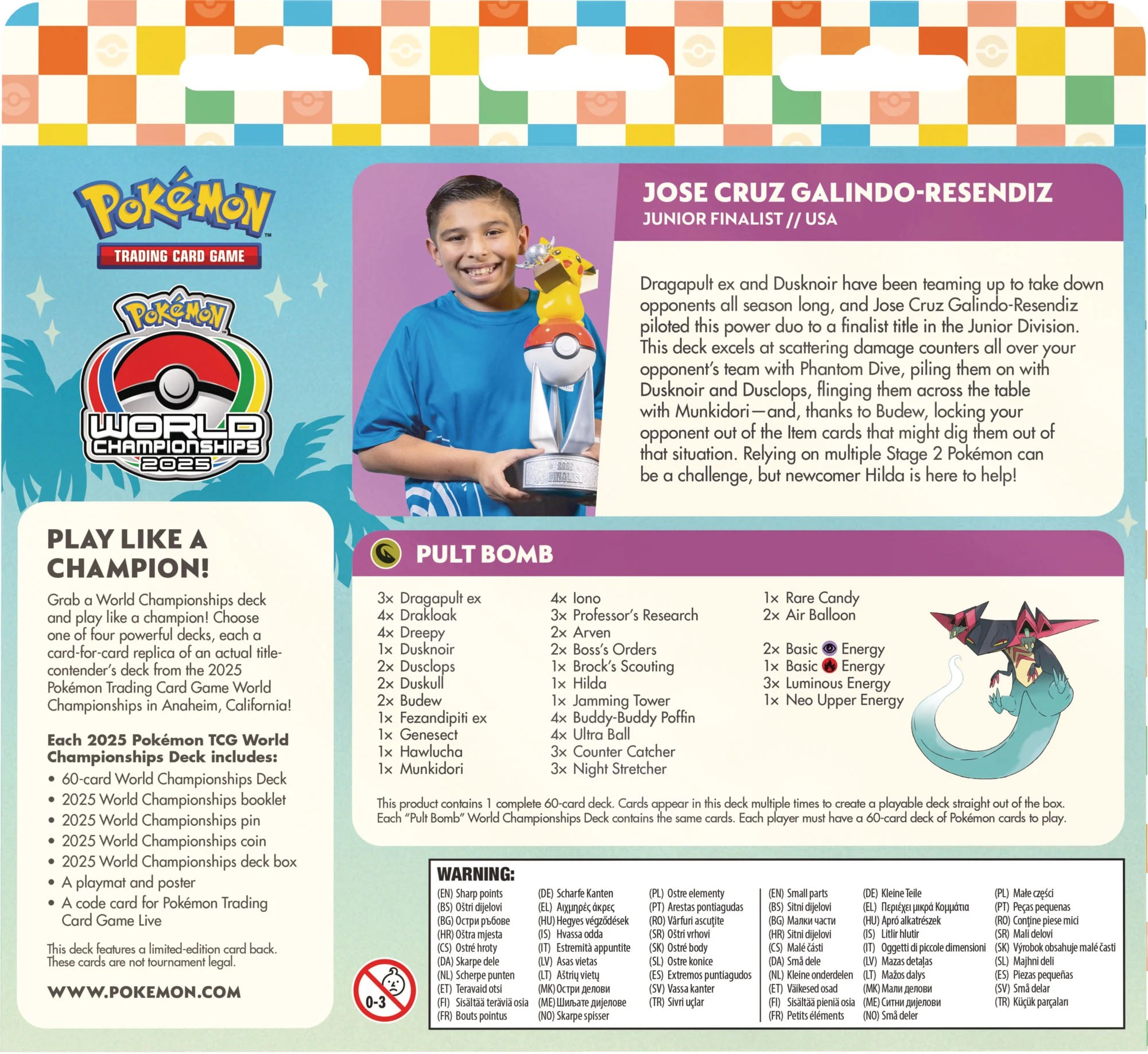 (ING) Pokémon - Baralho - World Championship Decks 2025 - Imagem 7