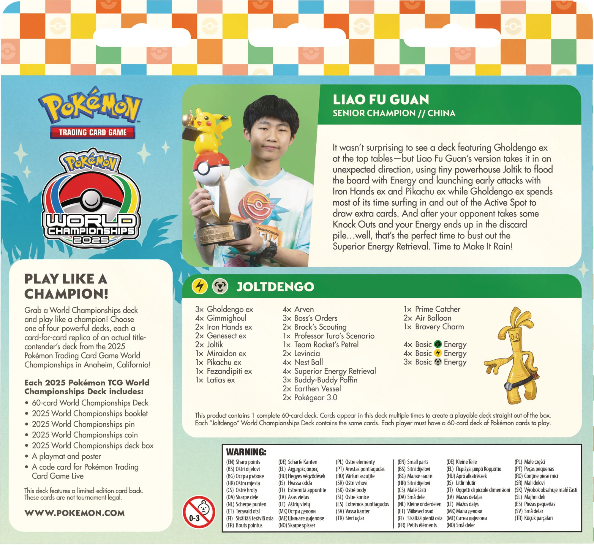 (ING) Pokémon - Baralho - World Championship Decks 2025 - Imagem 5