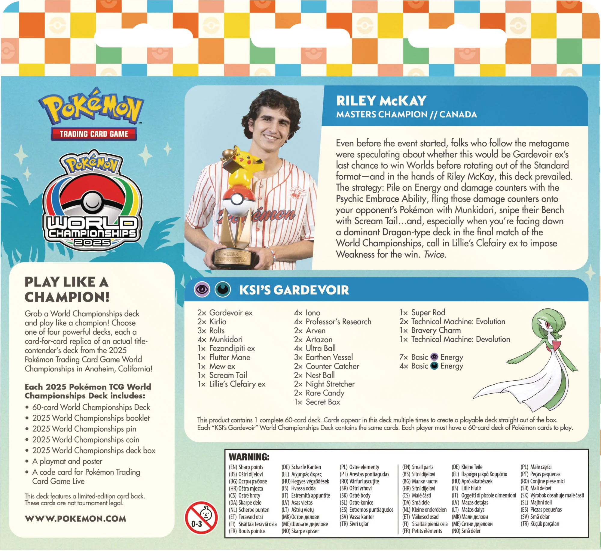 (ING) Pokémon - Baralho - World Championship Decks 2025 - Imagem 3