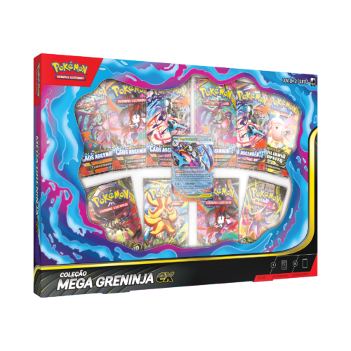 (PT-BR) Pokémon - Box Coleção - Mega Greninja ex