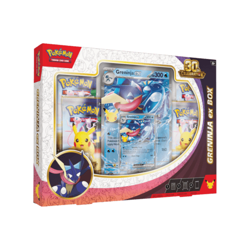 (ING) Pokémon - Caixa - Colexão ex - Celebração de 30 Anos - Coleção Greninja ex