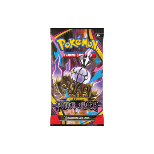 (ING) Pokémon - Sleeved Booster - Mega Evolution - Pitch Black