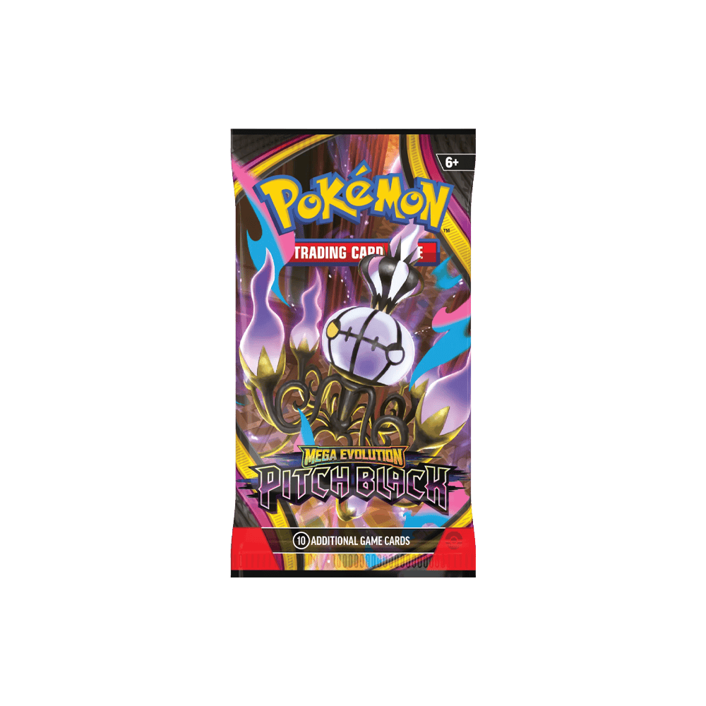 (ING) Pokémon - Sleeved Booster - Mega Evolution - Pitch Black