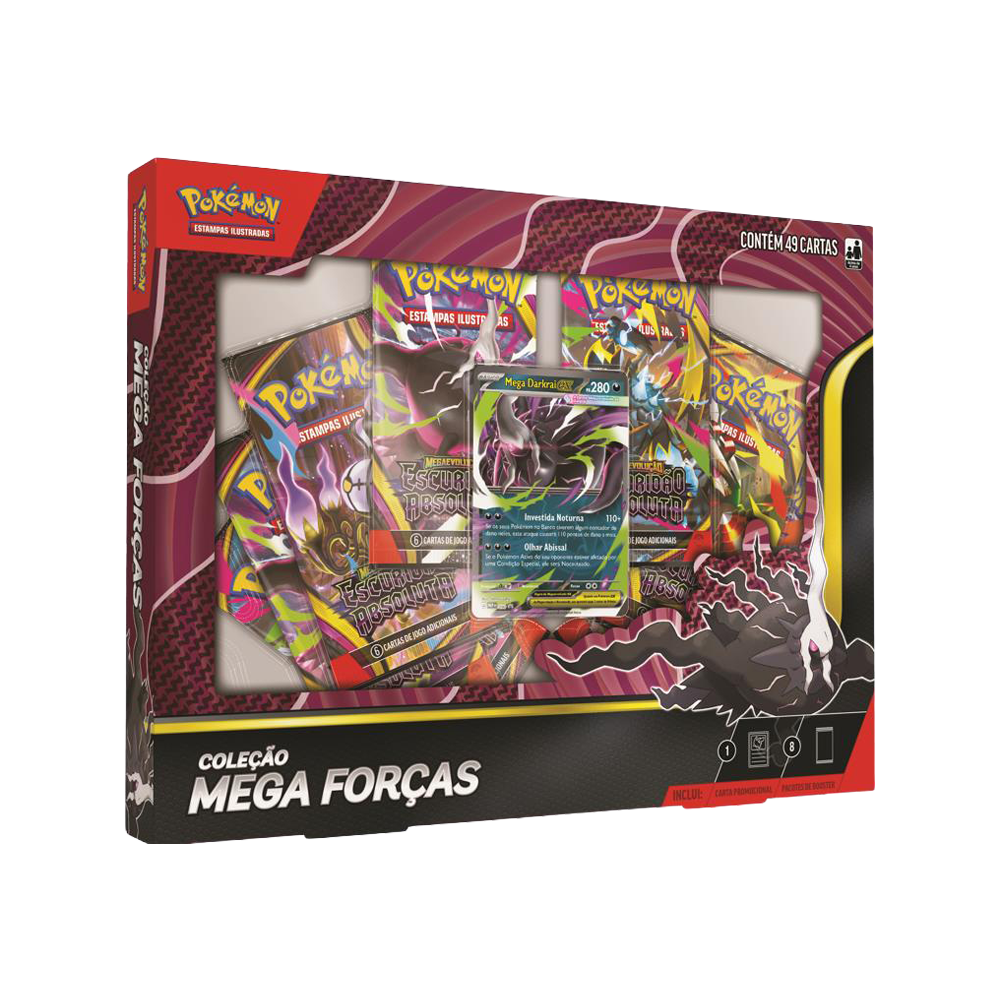 (PT-BR) Pokémon - Caixa Coleção - Mega Forças - Darkrai