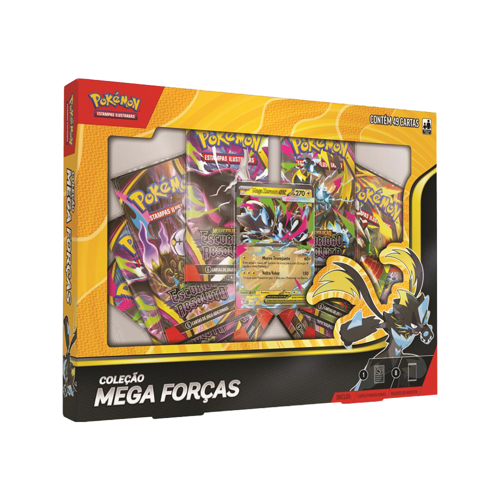(PT-BR) Pokémon - Caixa Coleção - Mega Forças - Zeraora