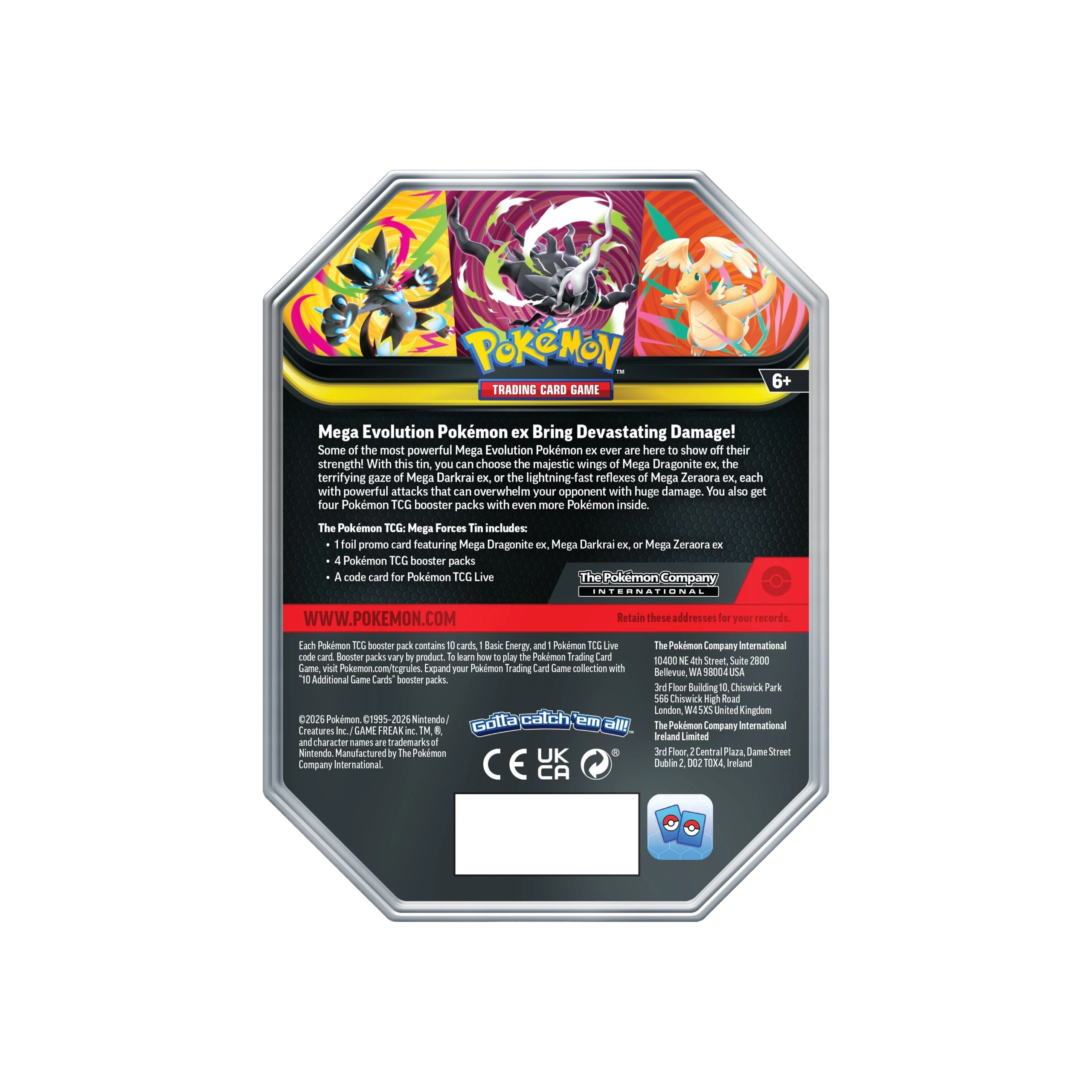 (ING) Pokémon - Lata - Mega Forces - Imagem 5