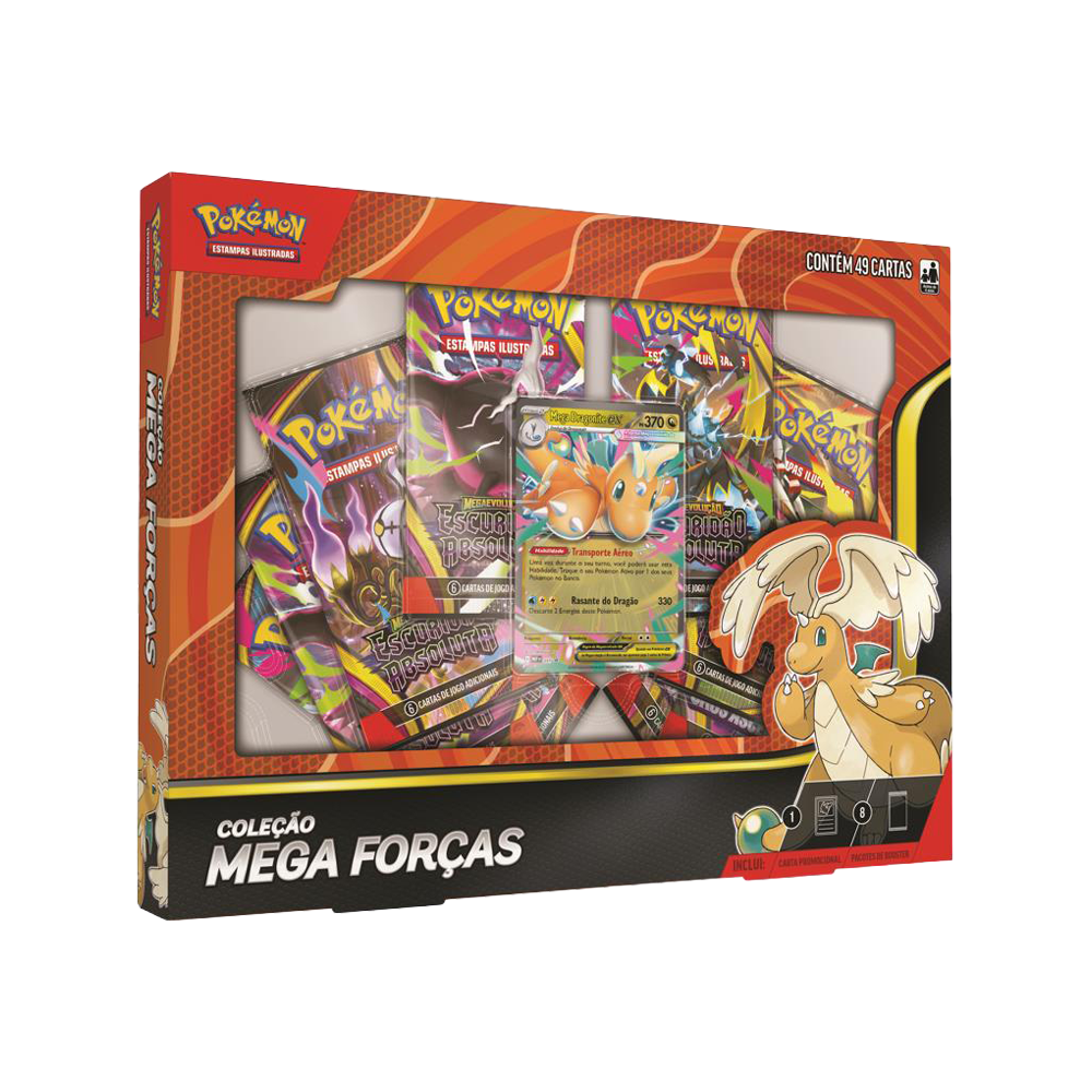 (PTBR) Pokémon - Caixa Coleção - Mega Forças