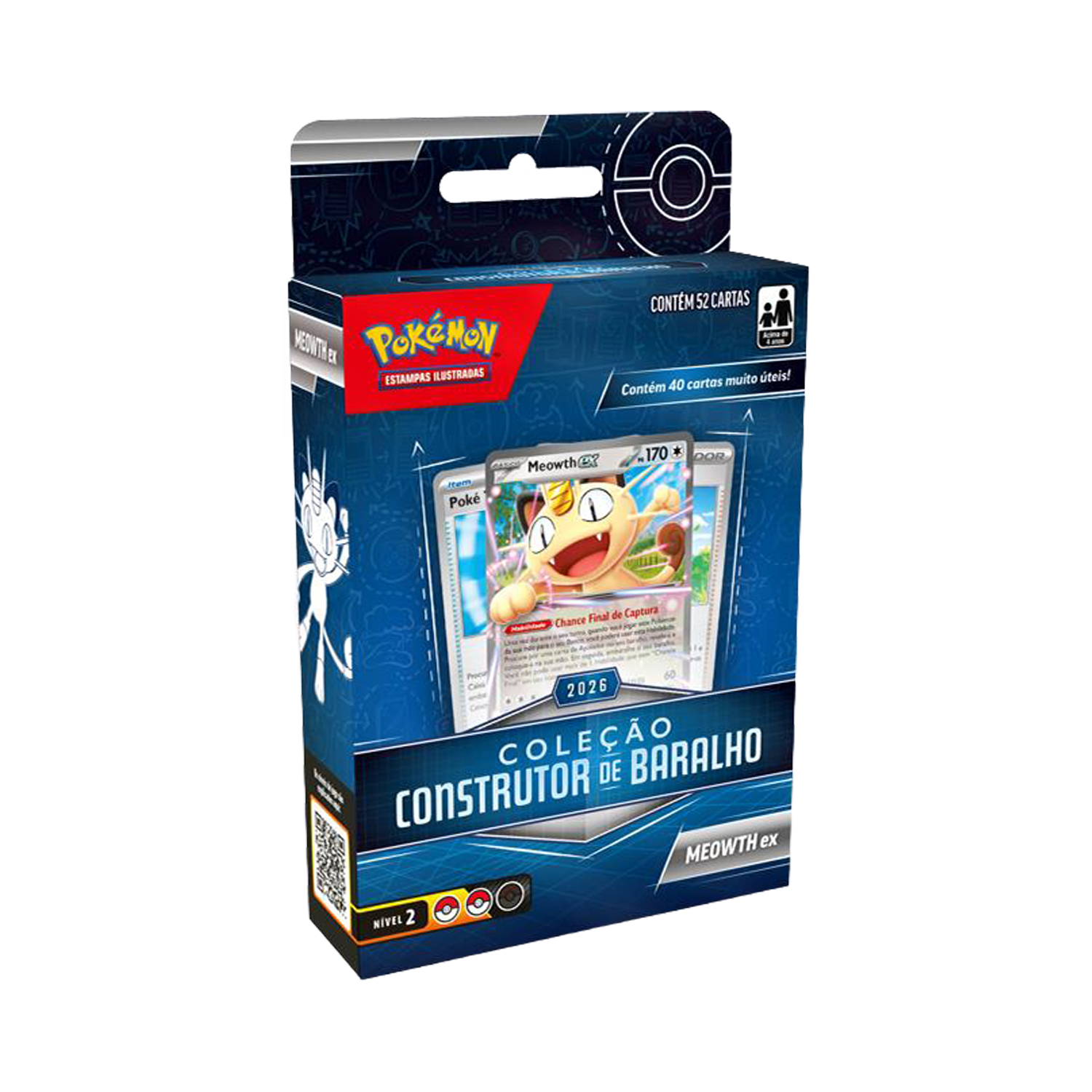 (PT-BR) Pokémon - Coleção Construtor de Baralho - 2026 - Meowth ex
