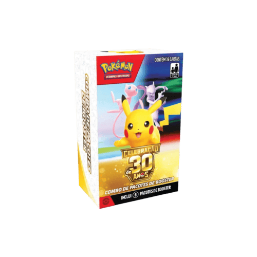 (PT-BR) Pokémon - Combo de Booster - Celebração de 30 Anos
