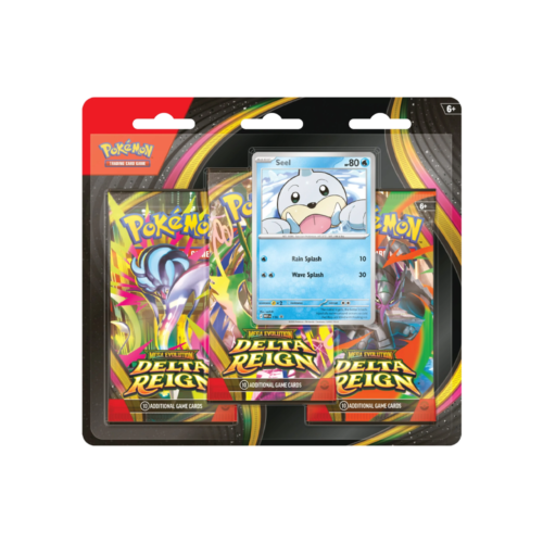 (ING) Pokémon - Blister Triplo - ME6 - Mega Evolução - Reinado Delta - Seel