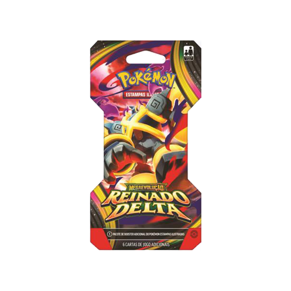 (PT-BR) Pokémon - Blister Unitário - ME6 - Mega Evolução - Reinado Delta - Imagem 4