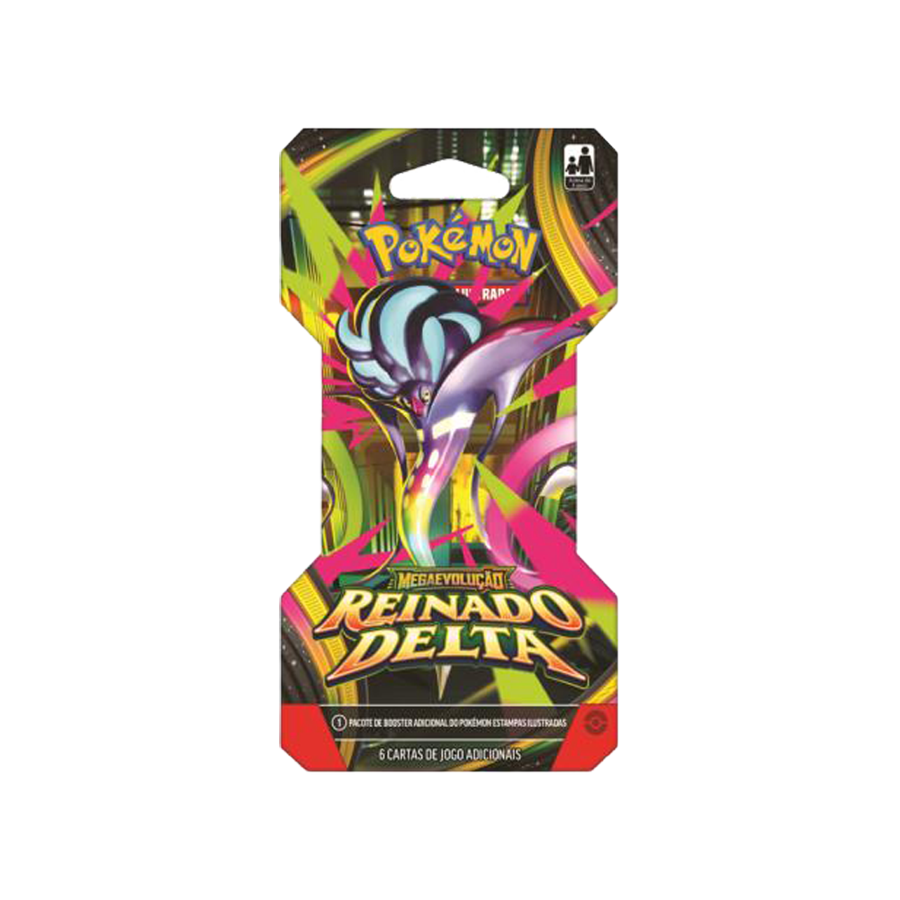 (PT-BR) Pokémon - Blister Unitário - ME6 - Mega Evolução - Reinado Delta - Imagem 3