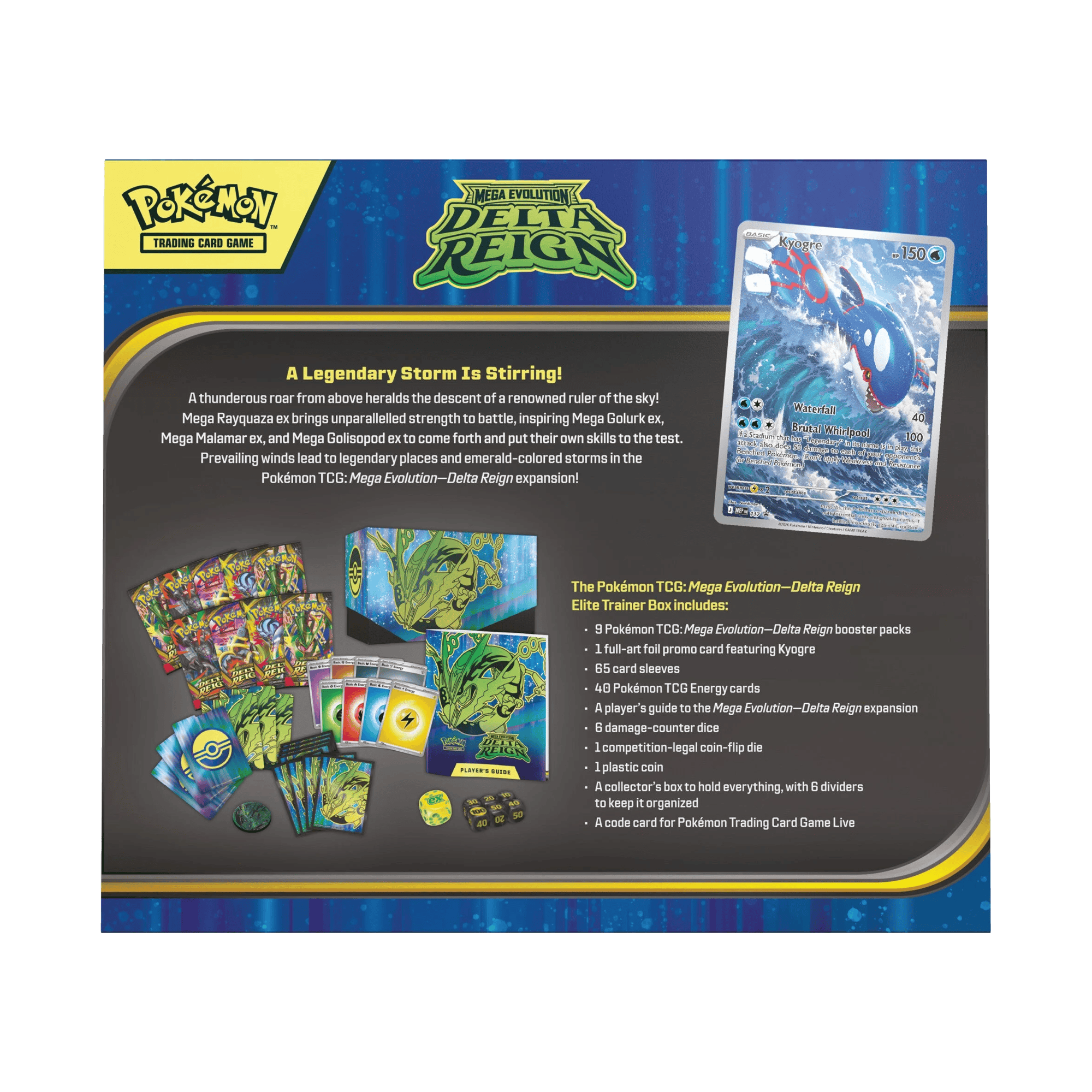 (ING) Pokémon - Treinador Avançado - ME6 - Mega Evolução - Reinado Delta - Imagem 2