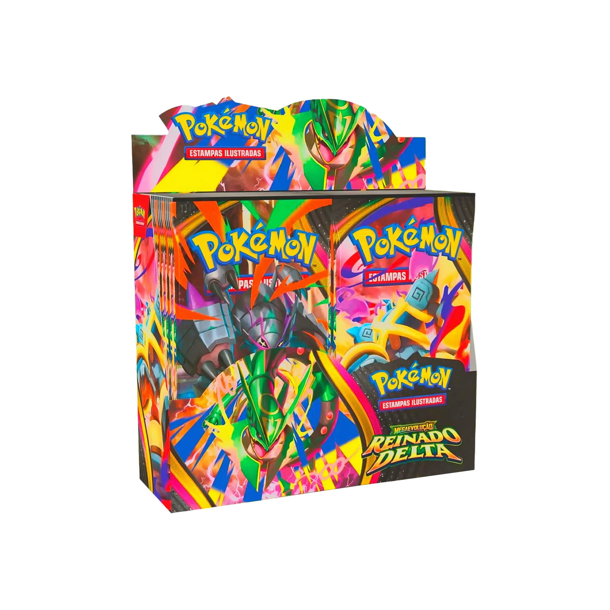 (PT-BR) Pokémon - Caixa de Booster - ME6 - Mega Evolução - Reinado Delta