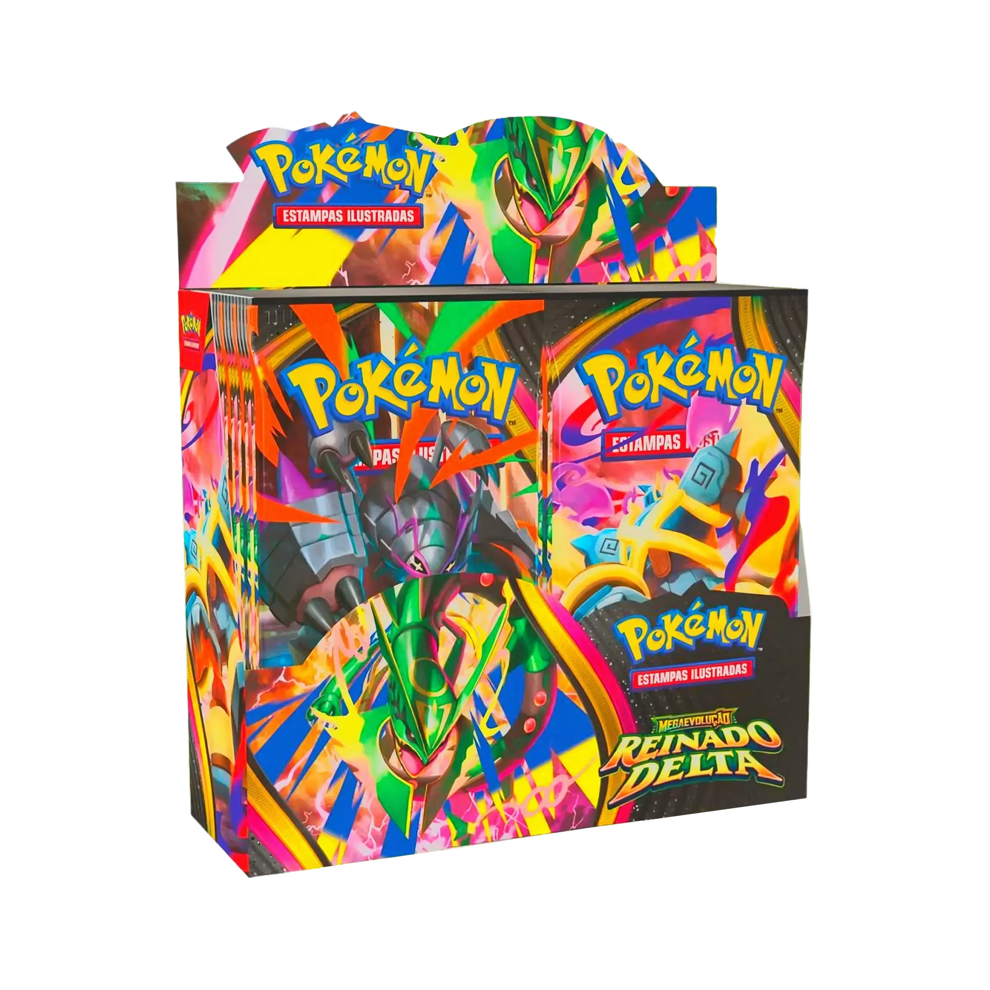 (PT-BR) Pokémon - Caixa de Booster - ME6 - Mega Evolução - Reinado Delta